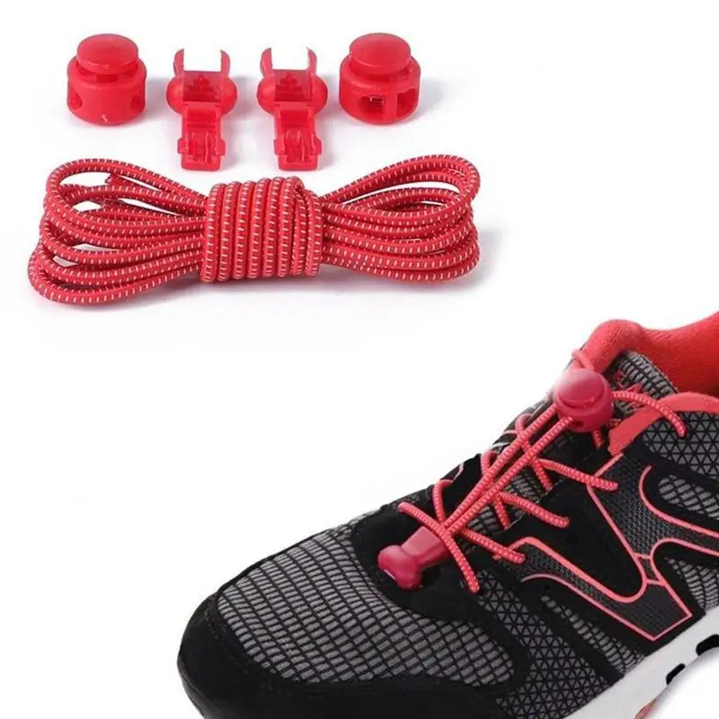 1 шт красочные эластичные силиконовые шнурки без галстука Пряжка для шнурков Спорт Альпинизм ленивые шнурки
