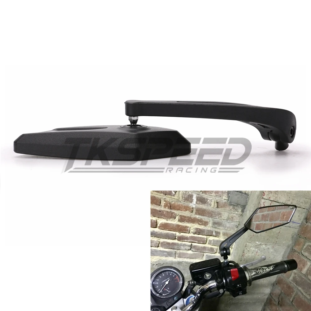 Зеркало на руль мотоцикла универсальное зеркало заднего вида для Honda Yamaha Suzuki Kawasaki