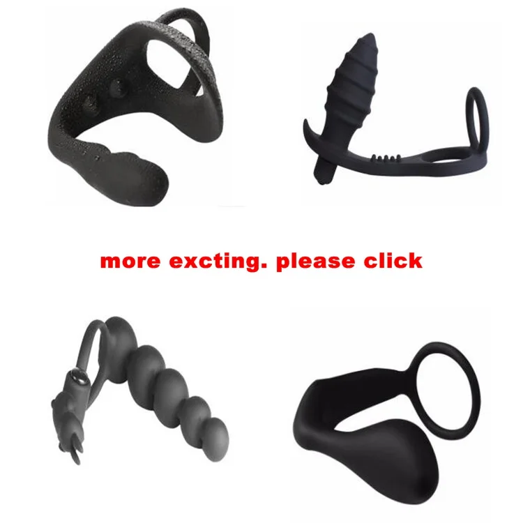 Penis ring anal plug