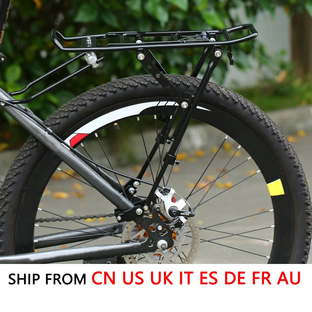 

(Ship From 8 Countries) Cycling Bike Bicycle Rear Rack Carrier MTB Pannier Luggage Carrier Rack Drop shipping
