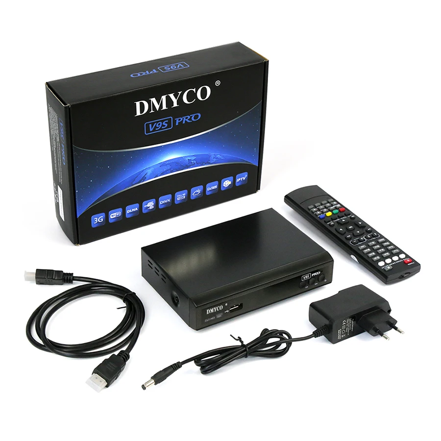 

V9S Pro DVB-S2 lnb Satellite Receiver With USB Wifi Receptor without clines