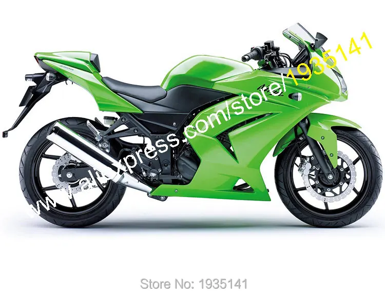 Hot Sales,Body Kit For Kawasaki Ninja ZX 250R ZX250 2008-2012 EX250 08-12 Full Green ABS Motorbike Fairings (Injection molding) Hot Sales,Body Kit For Kawasaki Ninja ZX 250R ZX250 2008-2012 EX250 08-12 Full Green ABS Motorbike Fairings (Injection molding)