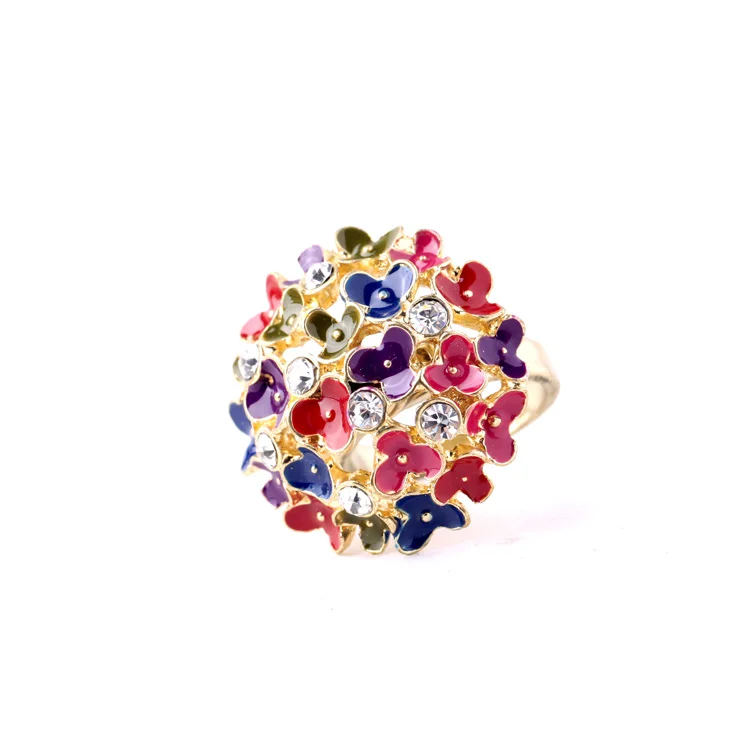 

Fashion Muticolor Brand Round Rings For Women R2087
