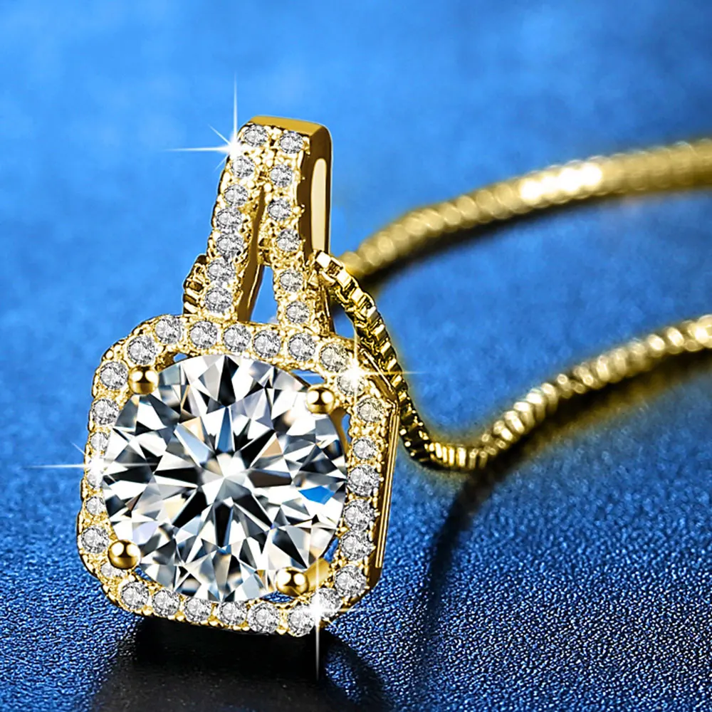 Beiver модное AAAA+ циркониевое ожерелье s для женщин, цепочка в виде коробки, Свадебные/вечерние ожерелья, подарки на день Святого Валентина