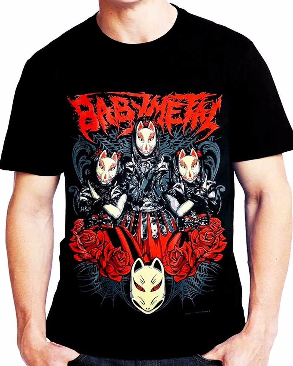 T Shirts Funny Regular Custom Babymetal Baby Metal T Shirt Men's Funny
