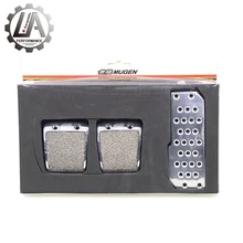 LA racing-Manual Mugen Pedal Racing Car Pedal Foot Pedal Brake Pedal fit Civic Mugen Style For Honda