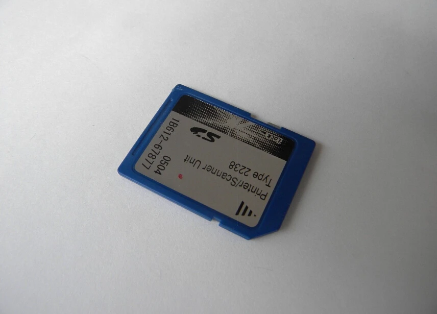 

SD CARD FOR RICOH PRINTER SCANNER UNIT TYPE C2238 PRINTER