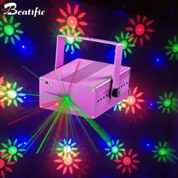 20 узор RGB вечерние лазерный свет проектора магический шар сценического освещения Эффект красочные ktv DJ Disco Light музыкой для дома декор