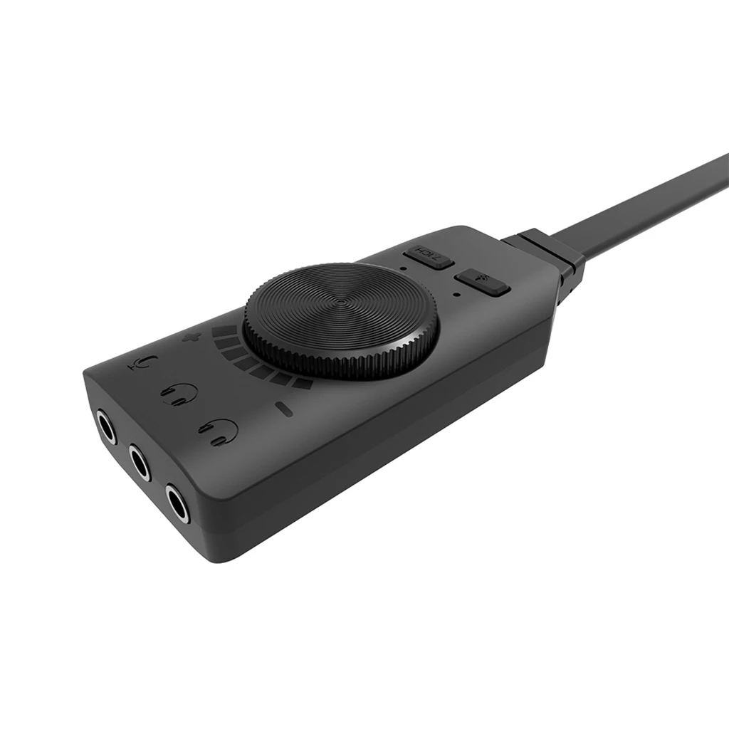 MagiDeal 7.1CH USB External Sound Card Mic Audio Card USB to 3.5mm Earphone Headphone