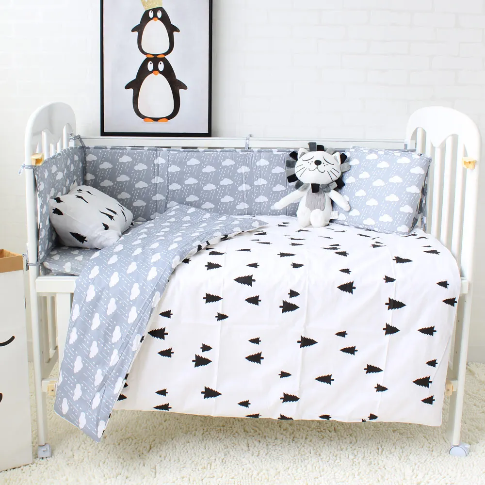 3 7 шт. детский хлопковый комплект постельного белья|baby bed linen|cotton baby bedding setsbaby set |