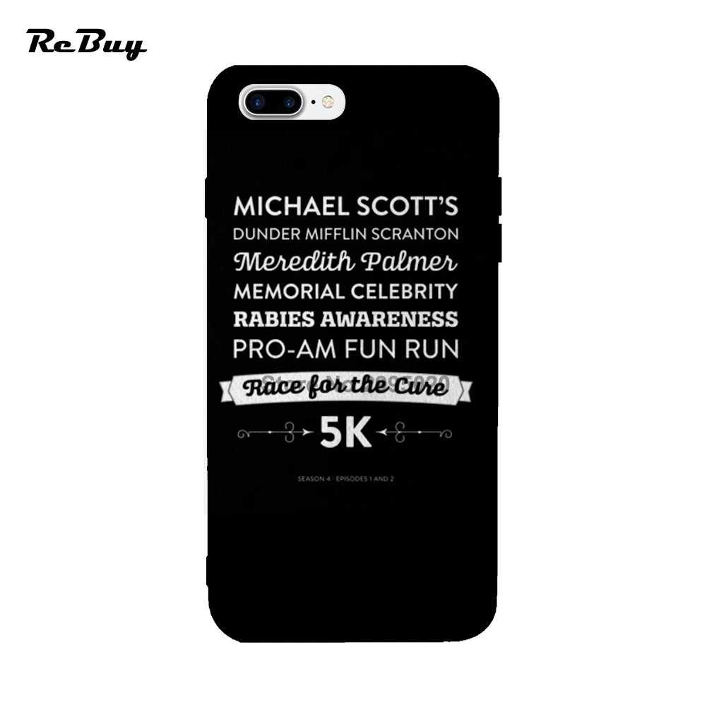 Case For Iphone 7/6 Awareness Fun Run The Office Cover 6s Colorful Ultra-thin Anti-Knock 7plus/6Plus |