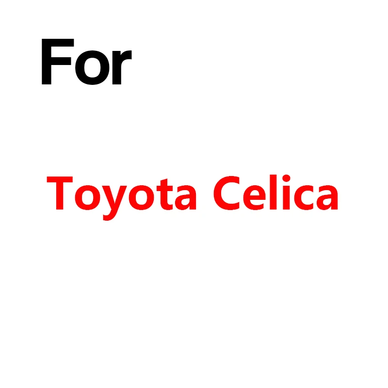 Buildreamen2 чехол для автомобиля Защита от солнца, снега, дождя, пыли, устойчивый к царапинам чехол для Toyota eiz Vios Highlander Celica Sienna Previa Matrix - Название цвета: For Toyota Celica