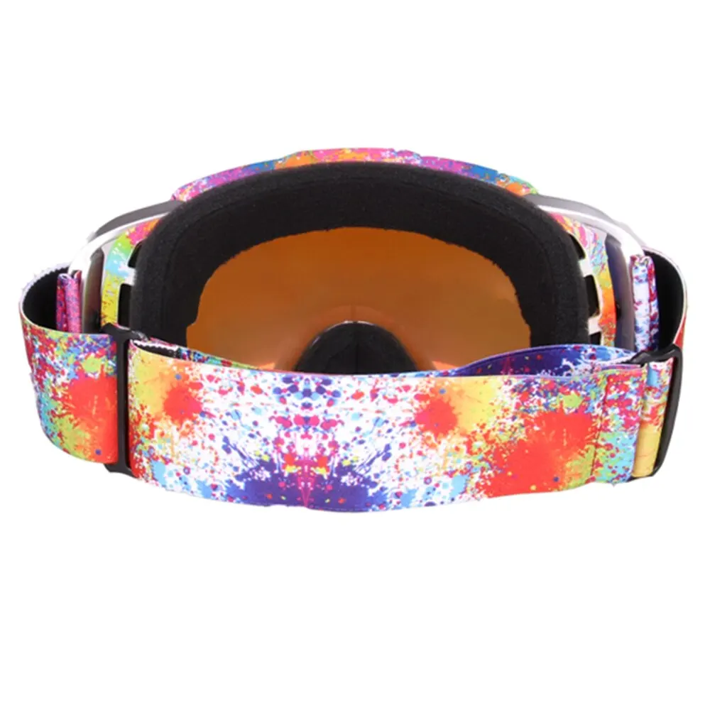 OGT تزلج نظارات مزدوجة طبقات الأشعة فوق البنفسجية حماية الثلوج على الجليد نظارات مكافحة الضباب قناع للتزلج نظارات التزلج على الجليد للجنسين