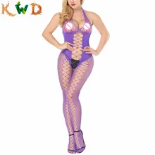 KWD стиль милые пикантные Эротическое белье Открыть Кротч сетки фантазии сексуальное нижнее белье для женщин сексуальный продукт белье