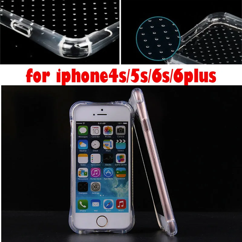 Подушка безопасности второго поколения для iphone 6 s прозрачный мягкий чехол из ТПУ