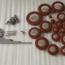 Альт-саксофон запчасти винты, части+ Alto Sax колодки полный набор 25 колодки