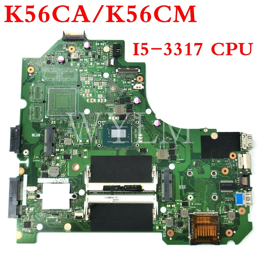 K56CA с I5-3317CPU Материнская плата Asus A56C K56C S550CM K56CB K56CM материнская для ноутбука
