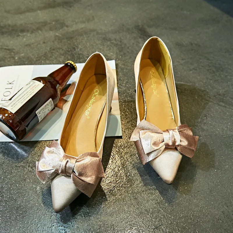 silk pumps