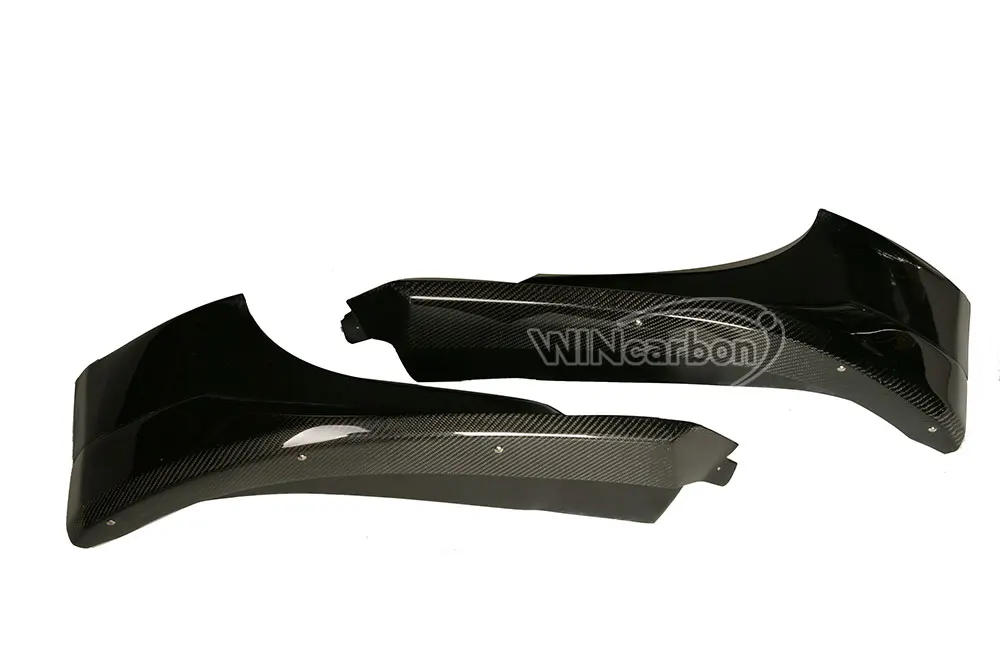 REAL Carbon Front Lip Splitter Spoiler for BMW E60 M5 5-series 05-08 1PAIR