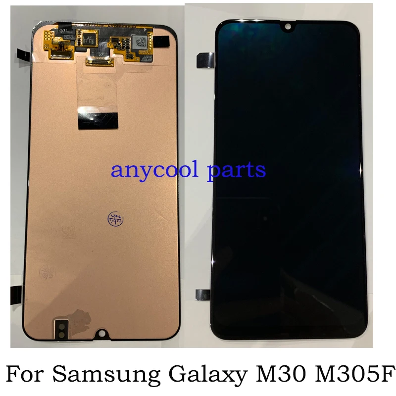 

Original Super Amoled LCD For Samsung Galaxy M30 M305F Replacement LCD Display With Ttouch Screen Digitizer Assembly