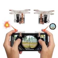 20 пар для PUBG STG FPS игровой триггер мобильный телефон мобильный контроллер Кнопка огня геймпад L1R1 Aim Key джойстик для iphone Android