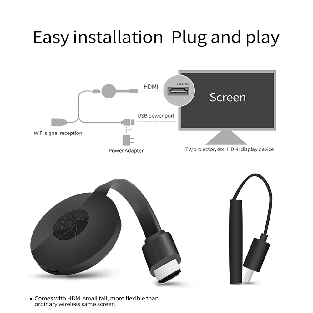 ТВ карты MiraScreen G2M 2,4 г приемник для ТВ-тюнера поддержка HDMI Miracast HD дисплей ключ