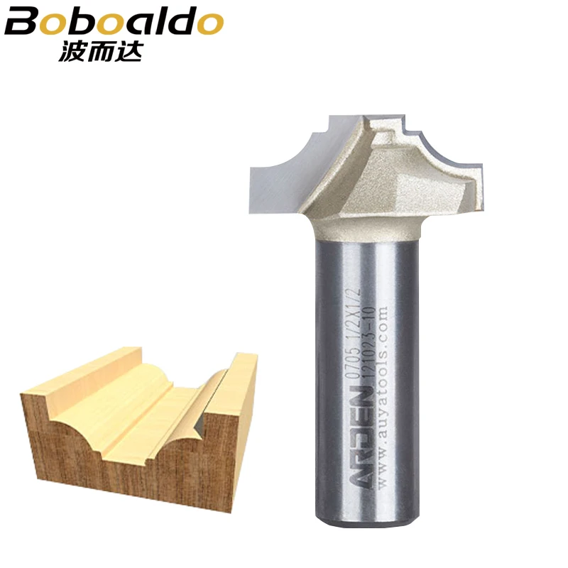 1pcs 1 2 Shank Decorative Plunge Ogee Bits Arden Router Bit