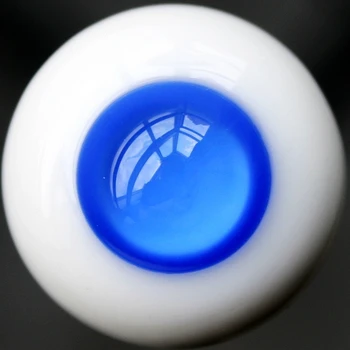 

[wamami] Ew16# 14mm Dark Blue No Pupil For BJD Doll Dollfie Glass Eyes Outfit