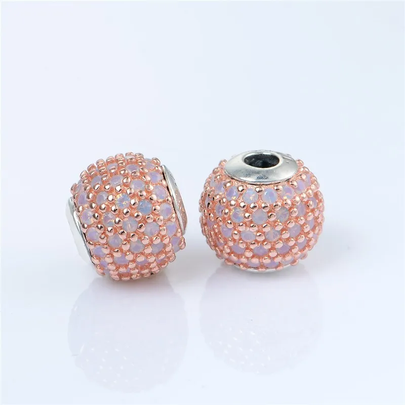 Fits for Pandora Essence Bracelets Love Charms With Cubic Zirconia 100