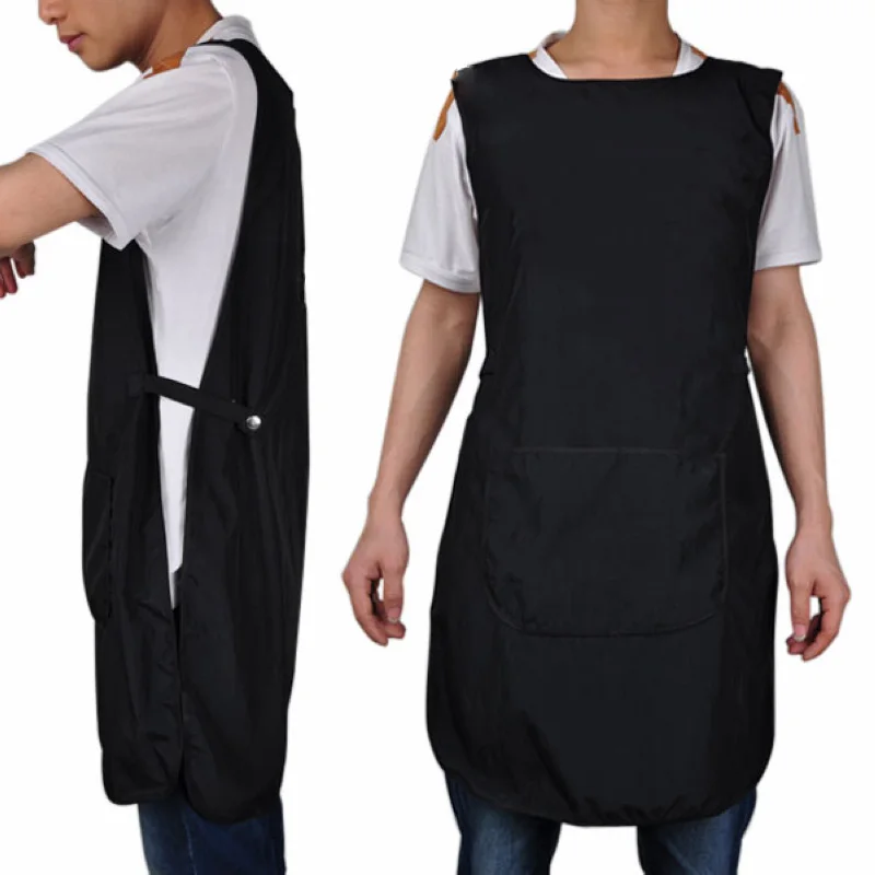 

Shellhard 1pc Water-Repellent Stylist Apron Front-Back Salon Hairdressing Hair Cutting Apron Cape For Barber Hairstylist