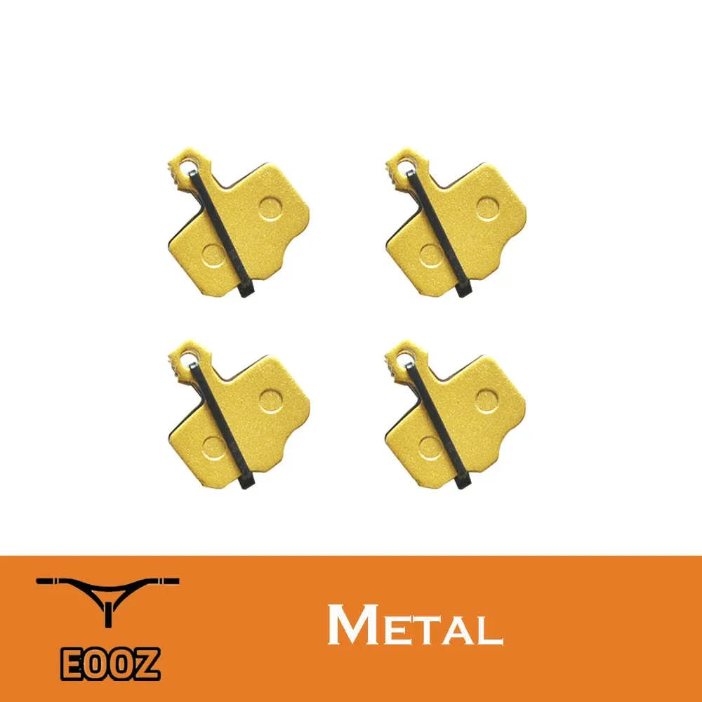Металлические велосипедные дисковые Тормозные колодки EOOZ 4 пары для SRAM AVID Elixir 1 3 5