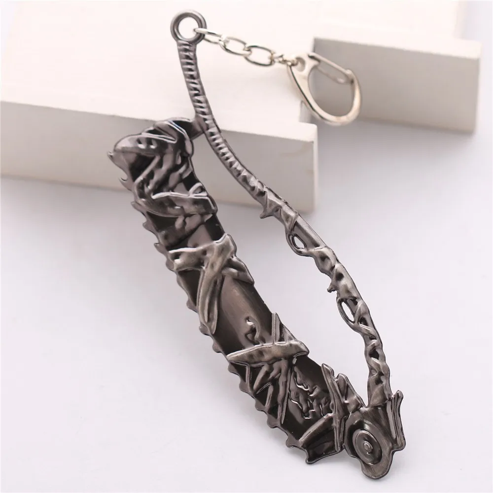 1-pcs-online-game-product-BLOODBORNE-PS4-keychain-alloy-high-quality-pendant-Keychain-for-men-and