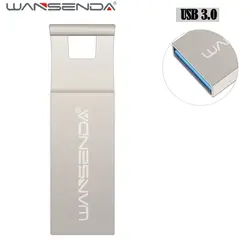 Быстрая Скорость USB 3.0 металлическая ручка привода Водонепроницаемый USB Flash Drive 8 ГБ 16 ГБ 32 ГБ 64 ГБ флешки USB 3.0 Memory Stick wansenda d408
