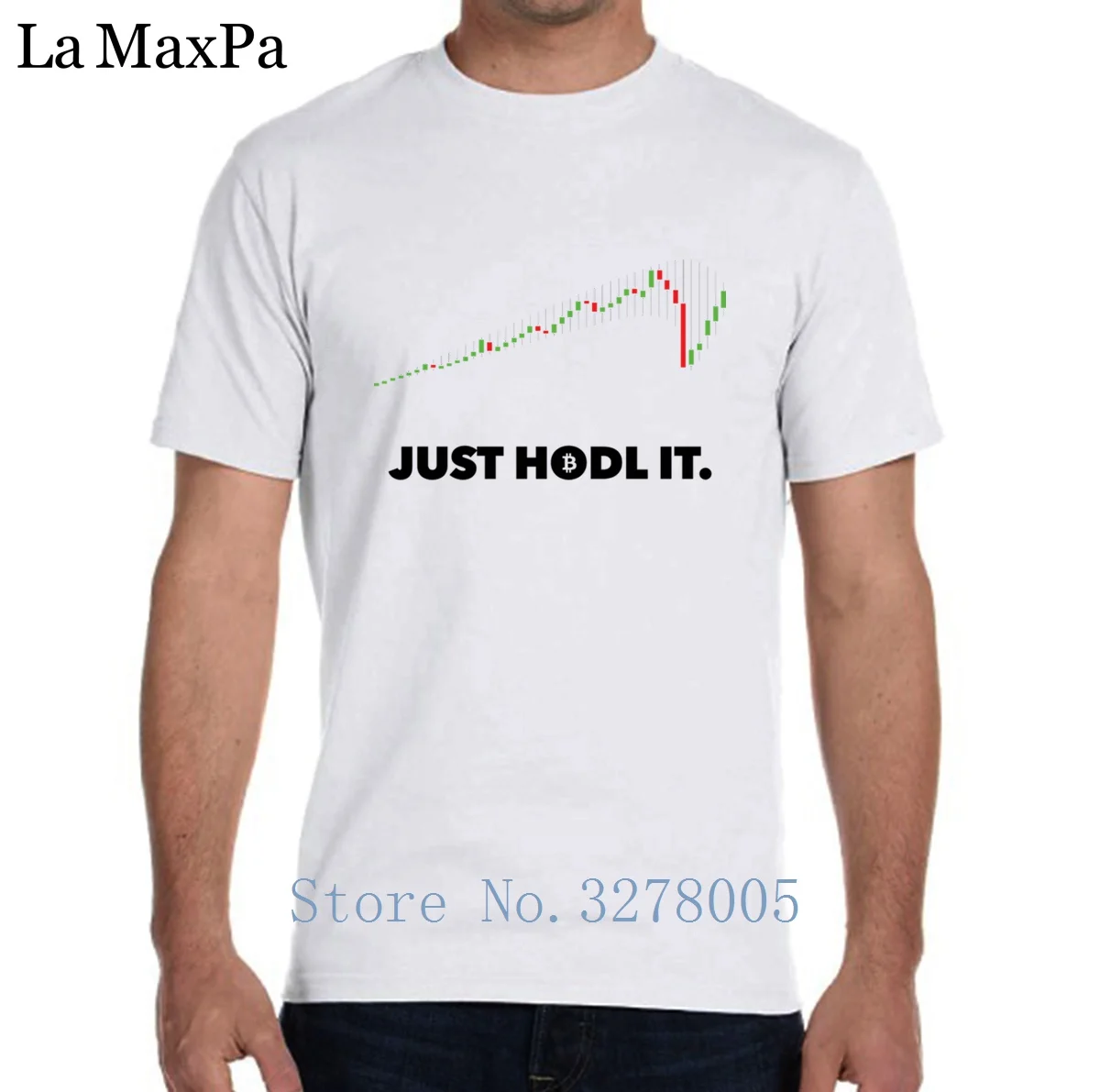 Costume Men's T-Shirt Breathable Just Hodl It For Men Novelty Camisetas Hombre Summer Bitcoin Euro Size Cryptocurrency Hiphop