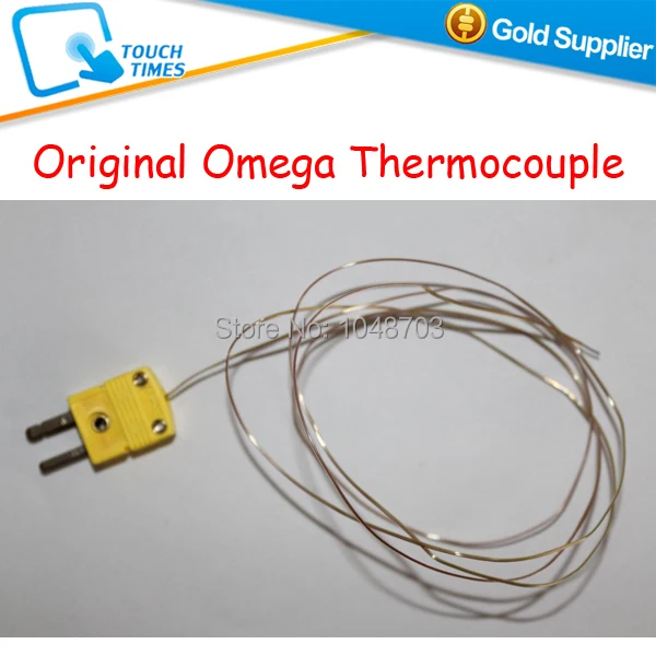 High Quality 100 Original Omega Thermocouple with Connector, K Type Thermocouple Wire, Free