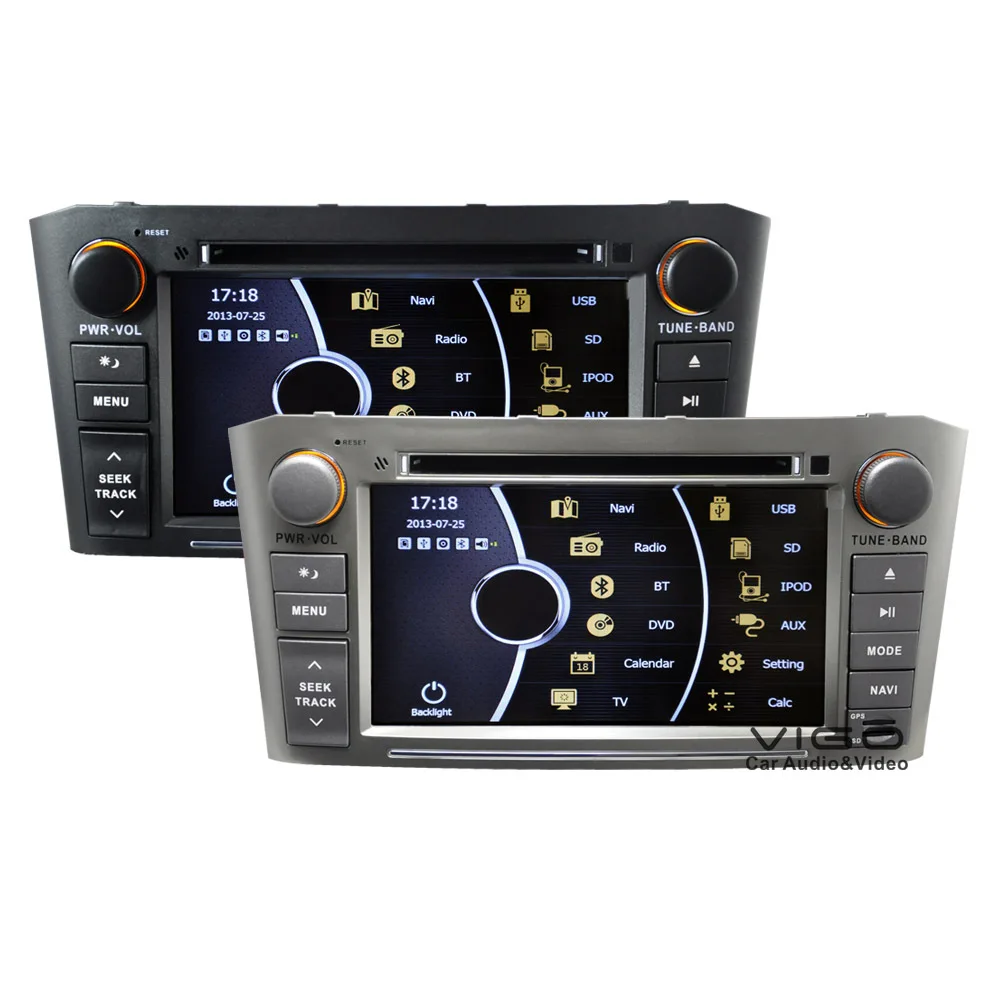 Car Stereo GPS Navigation for Toyota Avensis Auto Multimedia Headunit