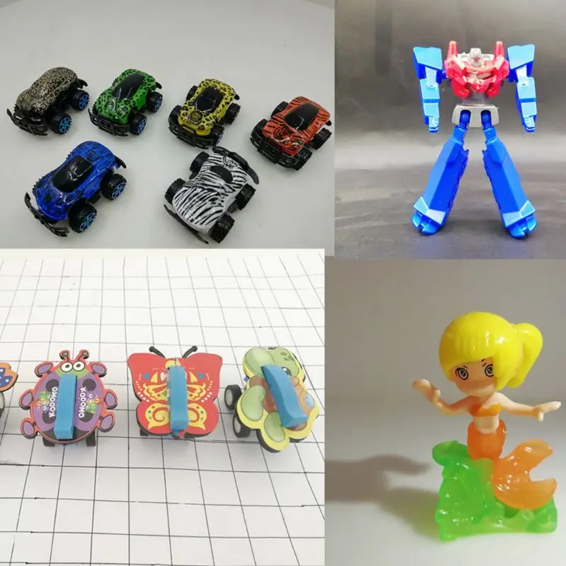 

6PCS Toy Ball Surprise Egg Surprise Ball Suprise Doll Toys Gashapon Kids Toy Gift
