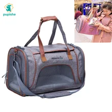 Сумка-переноска для домашних животных, льняная, роскошная, дышащая, для путешествий, рюкзак для маленьких собак, складная, для кошек, сумка-переноска для собак, 5 цветов, товары для домашних животных