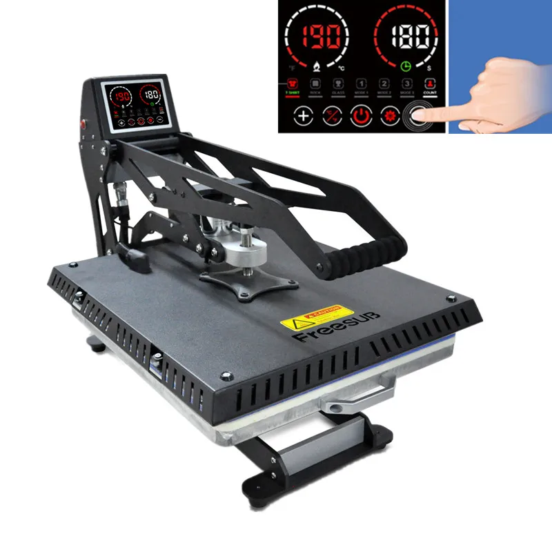

NEW LCD Touch Screen 40*50cm Heat Press Machine Sublimation Printer T-shirt Printing Machine Cloth Printer Machine