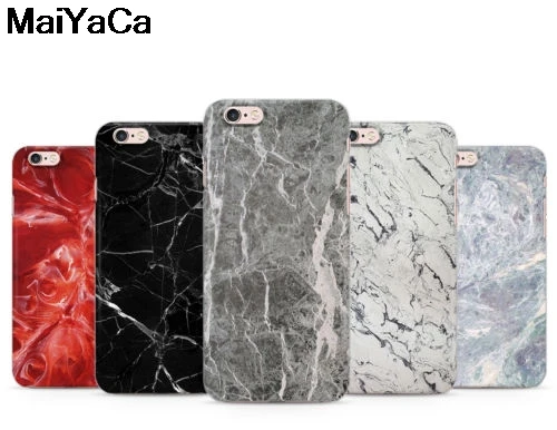 MaiYaCa мраморная Роза эффект камень Персонализированные Для iPhone 4S 5S 6S Plus X XR XS MAX