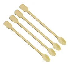 500 шт Одноразовые кофейные ложки, пищевая пластиковая чайная ложка для перемешивания, палочки, кофейные ложки для кухни, столовая посуда