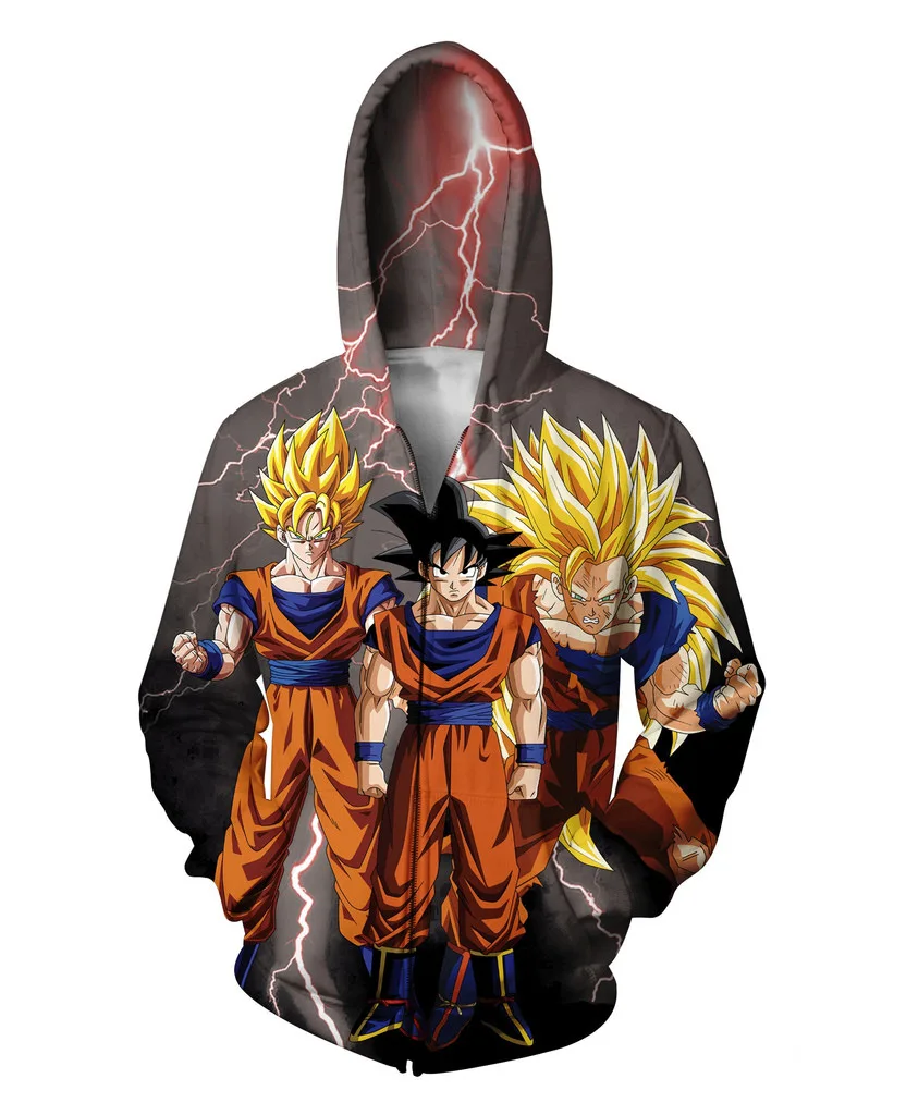 dragon ball z sleeveless hoodie