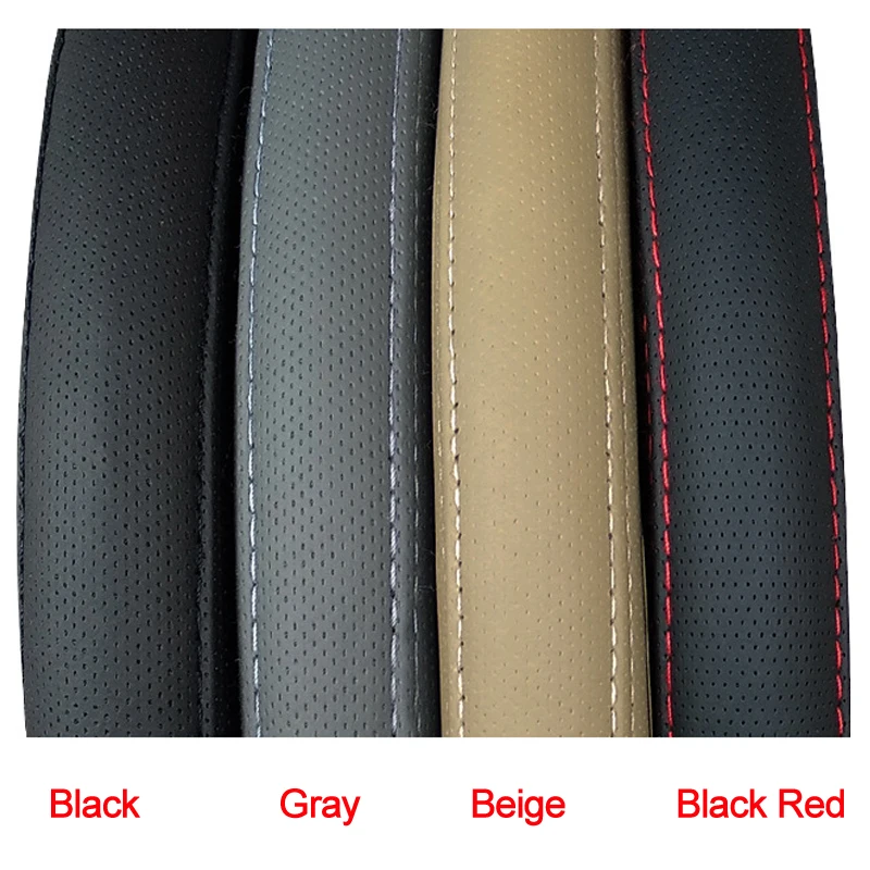 Steering Wheel Cover Soft Braid Anti-slip Inner Ring M Size for 37-38 CM 14.5