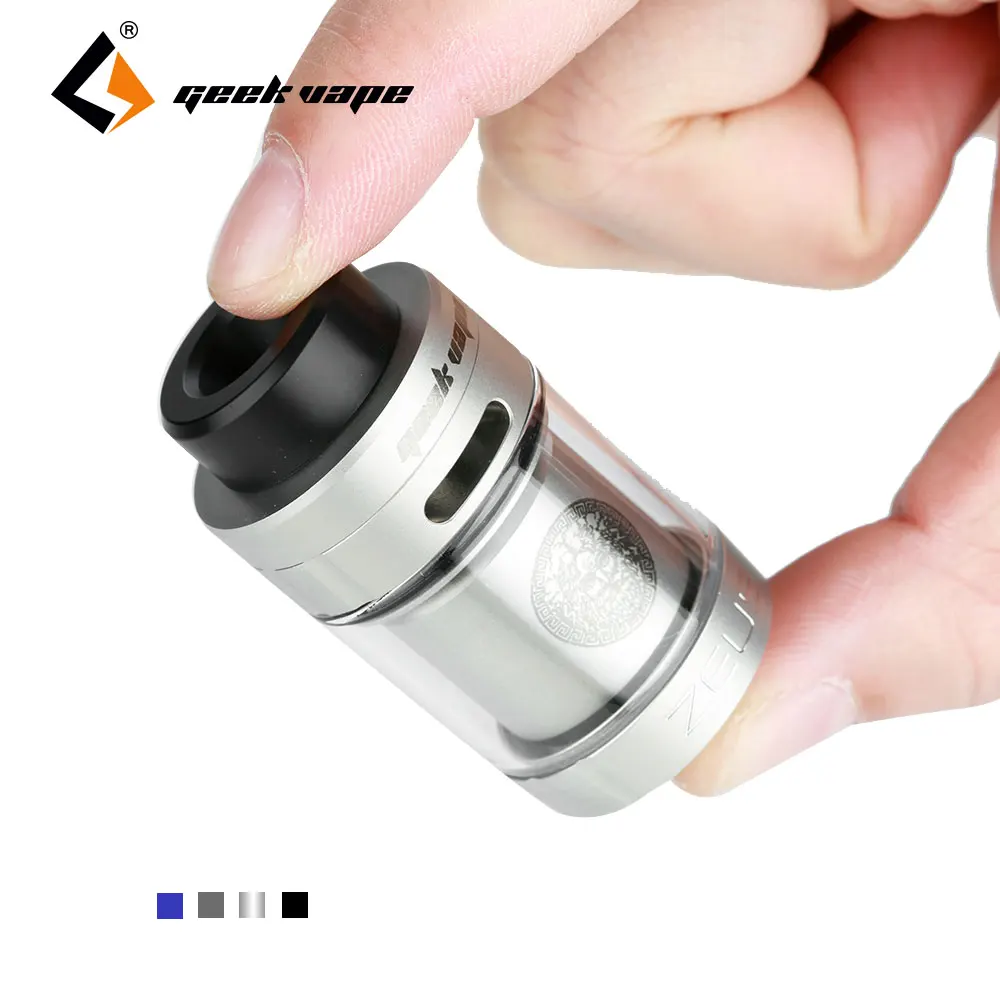 

Original GeekVape Zeus Dual RTA 4ml Tank Capacity Dual Coil Version Features Top Airflow Leak Proof E-cig Vape Tank Vs Zeus RTA