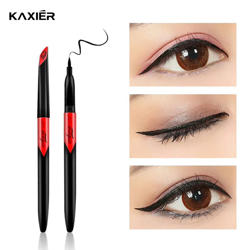 Kaxier Black водостойкая жидкая подводка для глаз Make Up beauty долговечный карандаш