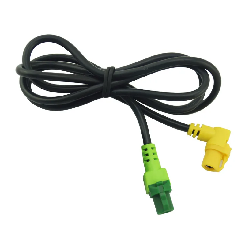 AUX USB кабель переключателя для VW Golf 5/6 Scirocco Passat jetta mk6 вход поверхность разъема + RCD510