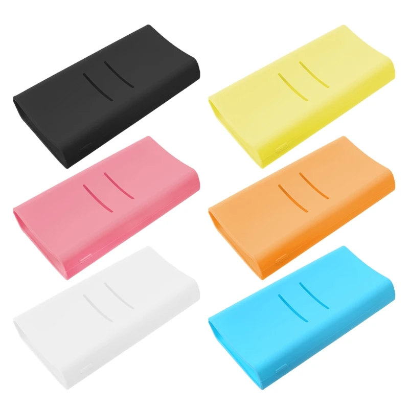 1 шт. Противоскользящий силиконовый защитный чехол для Xiaomi mi 2C 20000mAh Банк питания |