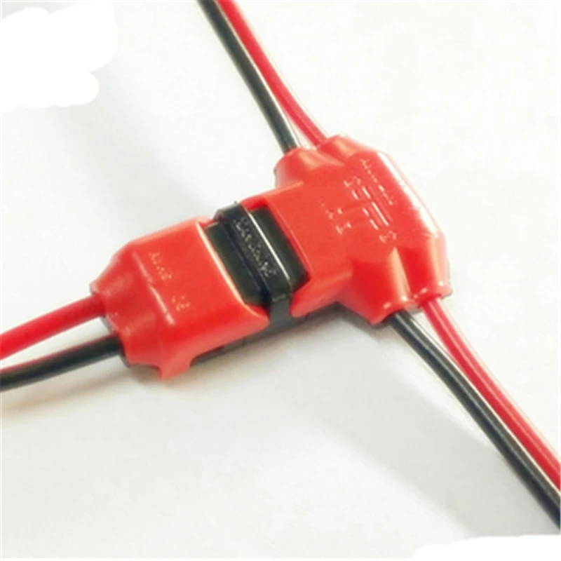 5 шт. 2 Pin DC/AC 300 В 10a18-24awg 2 способ легко подходит без сварки без винтов Быстрый Разъем кабельный зажим клеммный блок для светодиодной ленты