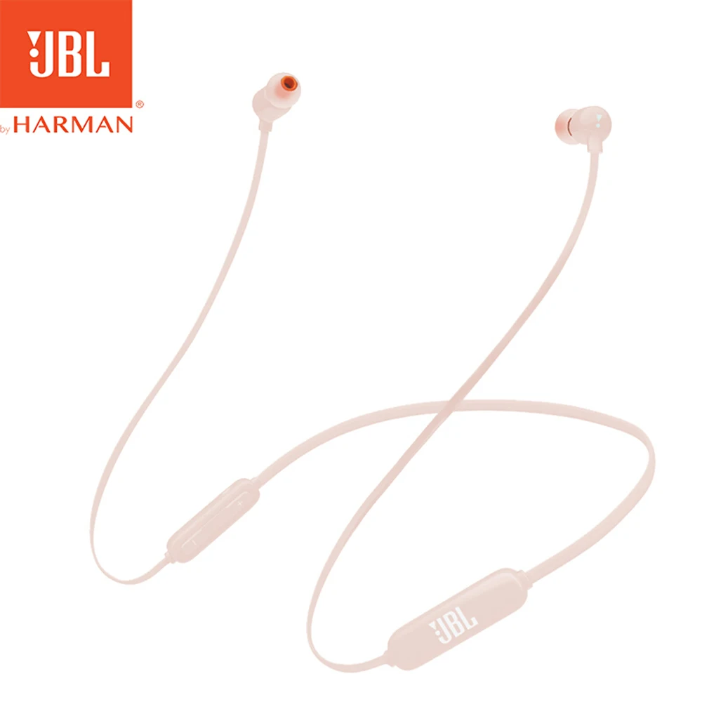 JBL T110 BT Bluetooth Беспроводные спортивные наушники Магнитная Спортивная гарнитура музыкальные наушники Поддержка Hands-free Звонки с микрофоном