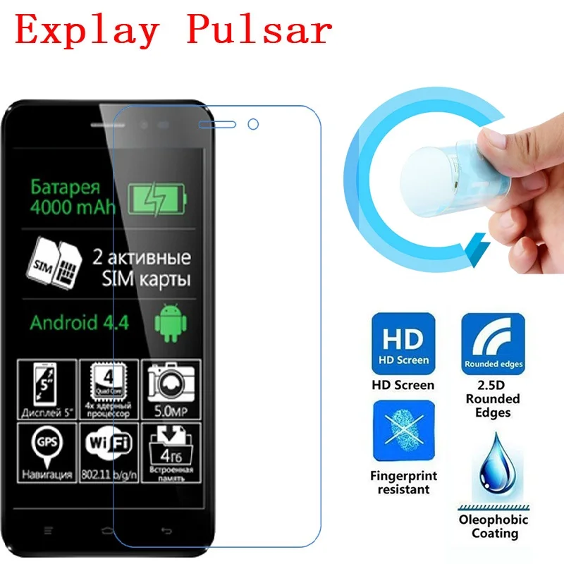 Explay Pulsar Screen Protective Film 2.5D Ultra-Thin HD Clear Soft Pet Protector for | Мобильные телефоны и аксессуары